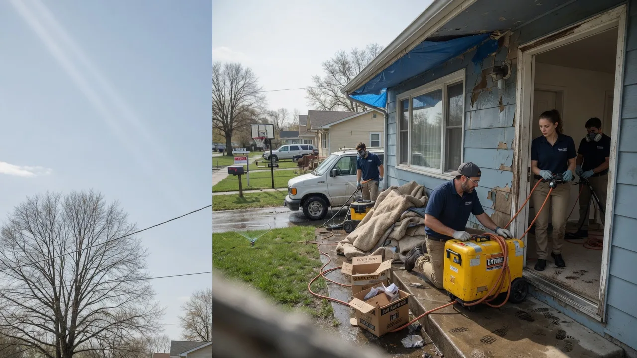 Basement Flood Cleanup in Swan River, MN near me